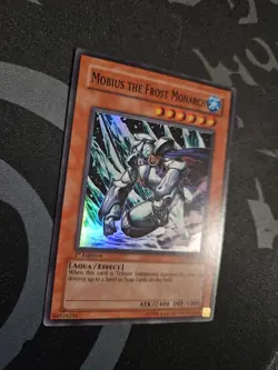 Mobius the Frost Monarch SOD-EN022 Soul of the Duelist 1st Edition Super Rare LP - Image 2