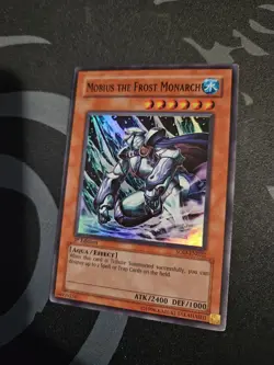 Mobius the Frost Monarch SOD-EN022 Soul of the Duelist 1st Edition Super Rare LP - Image 3
