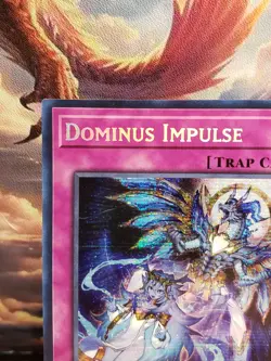 Yu-Gi-Oh! Dominus Impulse Prismatic Secret Rare MP25-EN116 Mega-Pack 2025 - Image 2