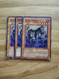Yu-Gi-Oh! - Dark Zebra 3X - Complete Playset - Image 1