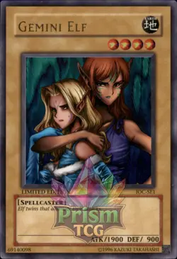 Gemini Elf ultra rare IOC-SE1 Yugioh - Image 1