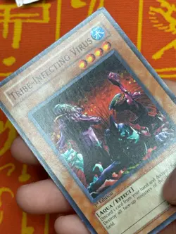 YUGIOH TRIBE-INFECTING VIRUS COMMON 1ST EDITION HEAVY PLAY SD4-EN007 - Image 4