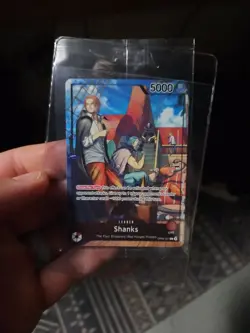 PSA One Piece Card Game SHANKS OP09-001 Holo Sealed Promo - July 2025 + Magazine - Image 1