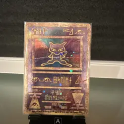 Pokemon TCG Ancient Mew Promo Holo Rare Card 1999/2000 Creased - Image 1