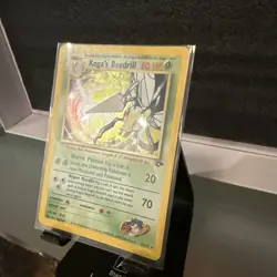 Pokemon TCG Koga's Beedrill Holo Rare Card Gym Challenge 9/132 - Image 3