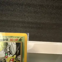 Pokemon TCG Koga's Beedrill Holo Rare Card Gym Challenge 9/132 - Image 5