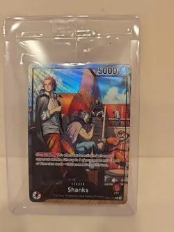 One Piece SHANKS OP09-001 - Promo Card PSA Limited Edition July 2025 SEALED - Image 1
