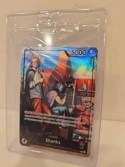 One Piece SHANKS OP09-001 - Promo Card PSA Limited Edition July 2025 SEALED - Image 2