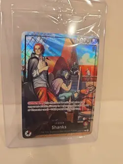 One Piece SHANKS OP09-001 - Promo Card PSA Limited Edition July 2025 SEALED - Image 3