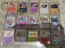 🔥 Pokemon 15 Card HOLO LOT EEVEE ELDEGOSS GARCHOMP TRAINER 💥 - Image 2
