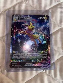 Jolteon VMAX SWSH184 SWSH: Sword & Shield Promo Cards Holo. NM. IMO - Image 1