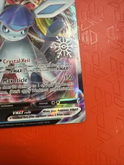 Pokemon TCG Glaceon VMAX Evolving Skies Holo Ultra Rare Card 041/203 - Image 3