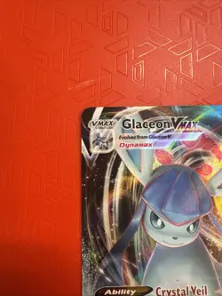 Pokemon TCG Glaceon VMAX Evolving Skies Holo Ultra Rare Card 041/203 - Image 5