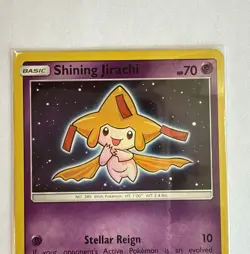 Shining Jirachi - 42/73 - Pokemon Shining Legends Sun & Moon Ultra Rare Card NM - Image 3