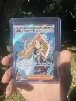 Pokemon TCG Mega Evolution Lillie’s Determination Full Art Trainer Card 169/132 - Image 1