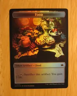 Bushy Bodyguard T0020 Food T 0027 Token BLB FOIL LP - Image 1