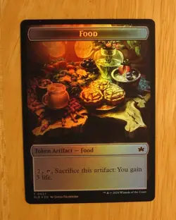 Bushy Bodyguard T0020 Food T 0027 Token BLB FOIL MP - Image 2