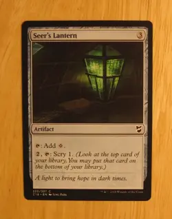 MTG Seer's Lantern 220/307 C C18 LP - Image 1
