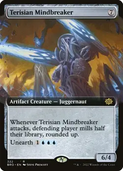 Terisian Mindbreaker Extended Art Regular - The Brothers' War MTG-NM - Image 1