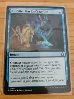 MTG An Offer You Can't Refuse 0160 Foundations M/NM Free UK P&P - Image 1