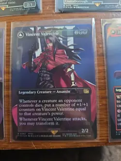 Joshua, Cloud, Ardyn, Vincent & Aerith (Borderless) FF Foil Lot NM Rares! - Image 3