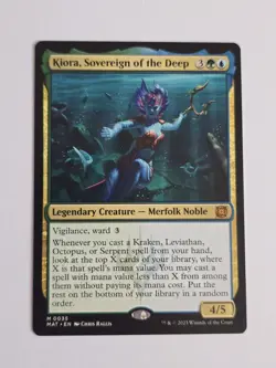 Kiora, Sovereign of the Deep - March of the Machine - Mythic - NM (see pics) MTG - Image 1