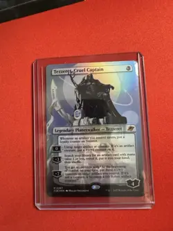 Tezzeret, Cruel Captain (Borderless) Edge of Eternities Foil - Image 1