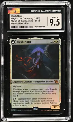 ELESH NORN March of the Machine Foil Mythic CGC 9.5 MTG EDH [Nostalgium] - Image 1
