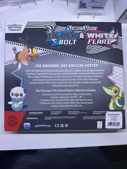 Pokemon Scarlet And Violet Black Bolt And White Flare Poster Collection Sealed - Image 2