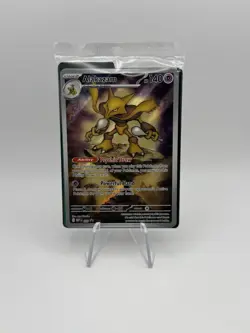 Alakazam #009 Mega Evolution ETB Pokemon Center Promo Pack SEALED - Image 1