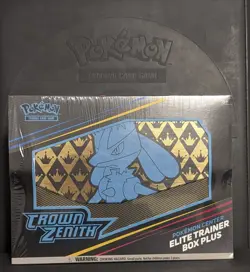Crown Zenith Pokemon Center Elite Trainer Box Plus/Fast shipping - New/Sealed - Image 1