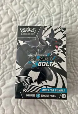 Pokemon TCG Scarlet And Violet Black Bolt Booster Bundle English, Ships 9/13 - Image 1