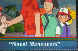Topps - Pokemon Orange Islands - Navel Maneuvers - OR10 Foil Blue Logo LP - Image 4