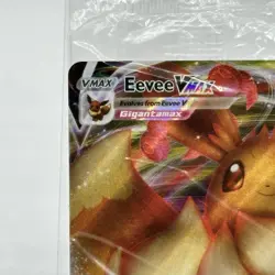 2021 Pokemon TCG Eevee VMAX SWSH087 Black Star Promo Full Art NM Sealed - Image 2