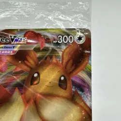 2021 Pokemon TCG Eevee VMAX SWSH087 Black Star Promo Full Art NM Sealed - Image 3