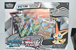 Pokemon TCG Black Bolt & White Flare Victini Illustration Collection Box NEW TCG - Image 1