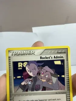 Pokemon Rocket’s Admin 86/109 Team Rocket Returns Uncommon Non Holo - Image 3