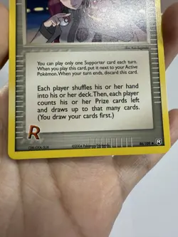 Pokemon Rocket’s Admin 86/109 Team Rocket Returns Uncommon Non Holo - Image 4
