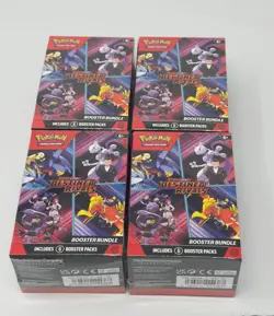 Pokemon Scarlet & Violet Destined Rivals Booster Bundle Box | Lot of 4 | Sealed! - Image 1