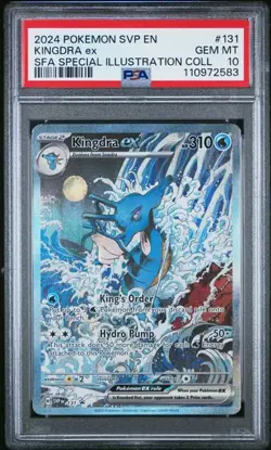 KINGDRA EX Scarlet & Violet Shrouded Fable Promo #131 PSA 10 Gem Mint Pokemon - Image 1