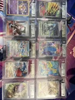 Pokemon All Beckett 10 Graded Slab Lot #5 - Image 1
