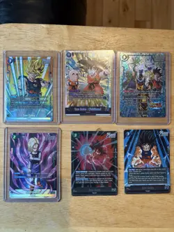Dragon Ball Super Fusion World Foil Card Lot All Rares - Image 1