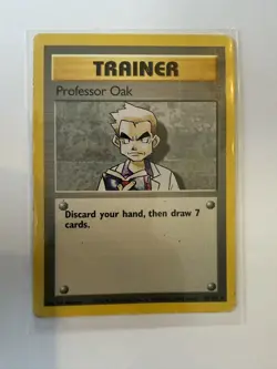 Professor Oak Trainer Base Set 88/102 1999 Wizards Vintage Pokemon Card - Image 1