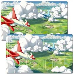 Pokemon Table Playmat Latios TCG CCG Play Mouse Pad Trading Card Game Mat - Image 1