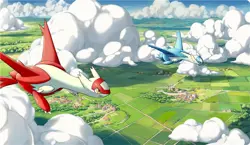 Pokemon Table Playmat Latios TCG CCG Play Mouse Pad Trading Card Game Mat - Image 4