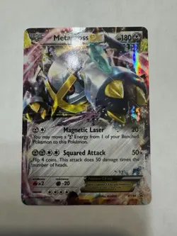 Pokemon TCG Shiny Metagross-EX Promo Card XY XY34 Holo - Image 1