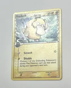 Psyduck 81/110 Delta Species Holon Phantoms Pokemon Card LP Light Play - Image 2