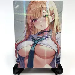 My Dress-Up Darling Marin Kitagawa Sexy Anime Waifu Girl Goddess Story Art Card - Image 2
