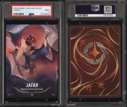 Jafar Supreme Sorcerer Disney Lorcana Card Palace Heist Aladdin PSA 9 POP 1 - Image 3