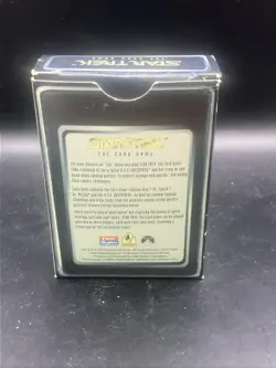 1996 Fleer Skybox Star Trek The Card Game 65 CCG Cards with Rulebook OPEN BOX - Image 2